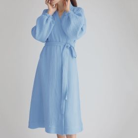 Women's Cotton Gauze Simple Casual Fashion Home Pajamas