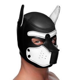 Spike Neoprene Puppy Hood (Style/Color/Size: White)