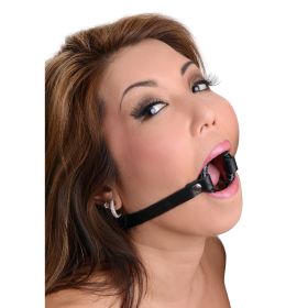 Strict Leather Ring Gag (Style/Color/Size: X Large)